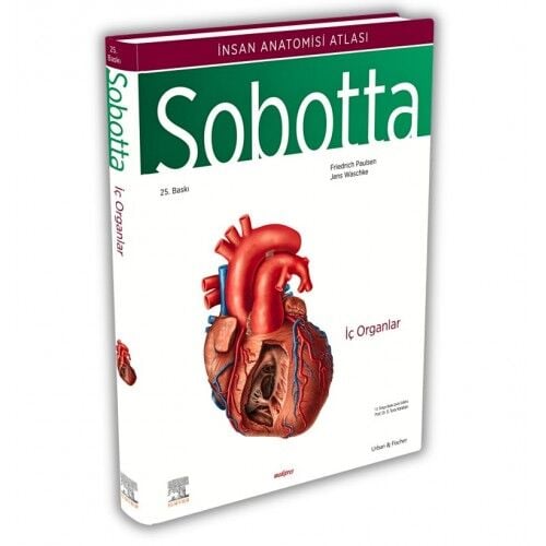 Sobotta İnsan Anatomisi Atlas Türkçe 4 Cilt Set