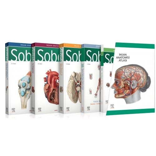 Sobotta İnsan Anatomisi Atlas Türkçe 4 Cilt Set