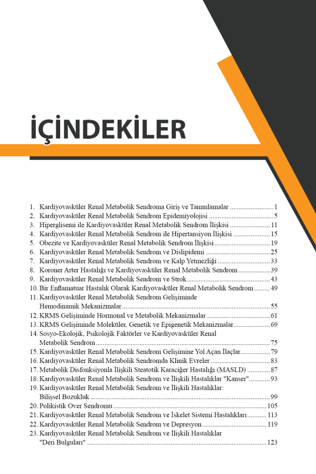 Kardiyovasküler Renal Metabolik Sendrom