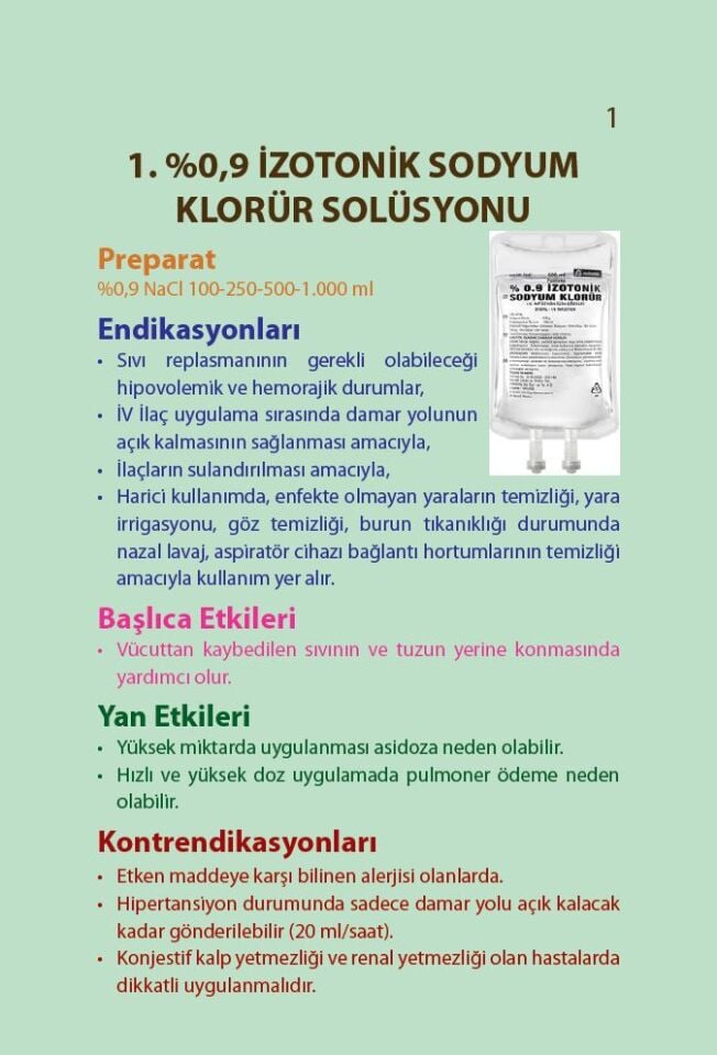 Hastane Öncesi Acil Bakımda İlaç Kartları & Paramedik Ekg Kartları