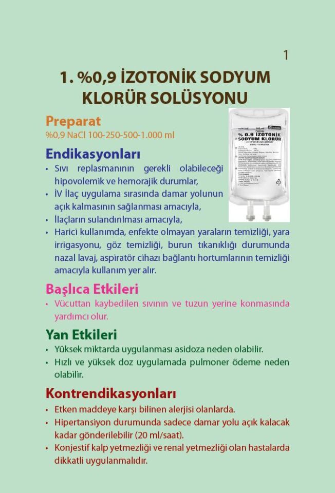 Hastane Öncesi Acil Bakımda İlaç Kartları & Paramedik Ekg Kartları