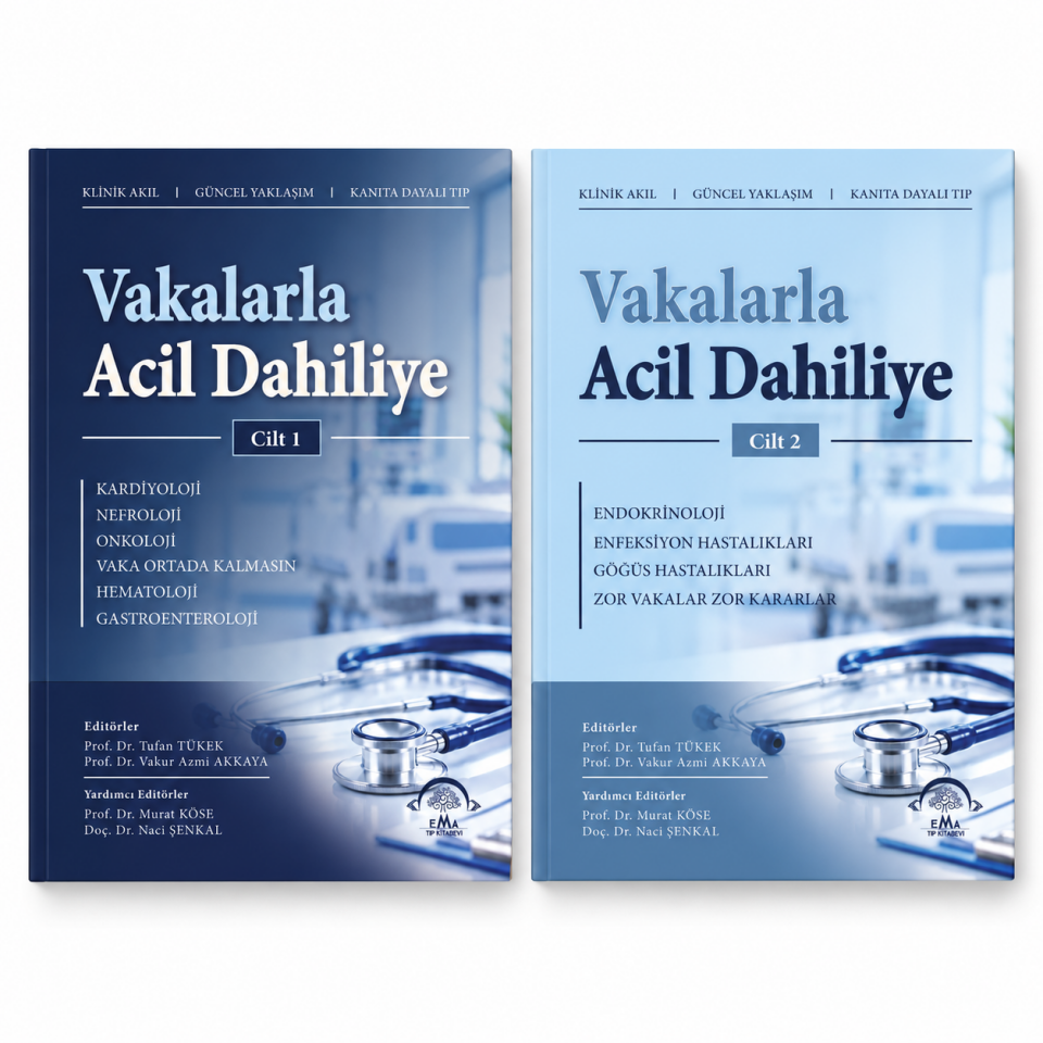 Vakalarla Acil Dahiliye Cilt 1- 2