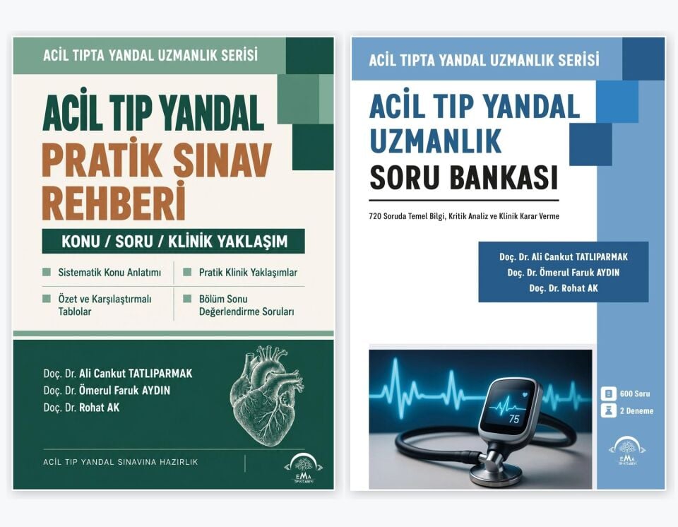 Acil Tıpta Yandal Uzmanlık Sınavı Hazırlık Seti – Pratik Sınav Rehberi ve Soru Bankası