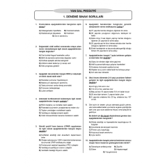 Ydus Açıklamalı Pediatri 20 Deneme Kitabı /2.Baskı