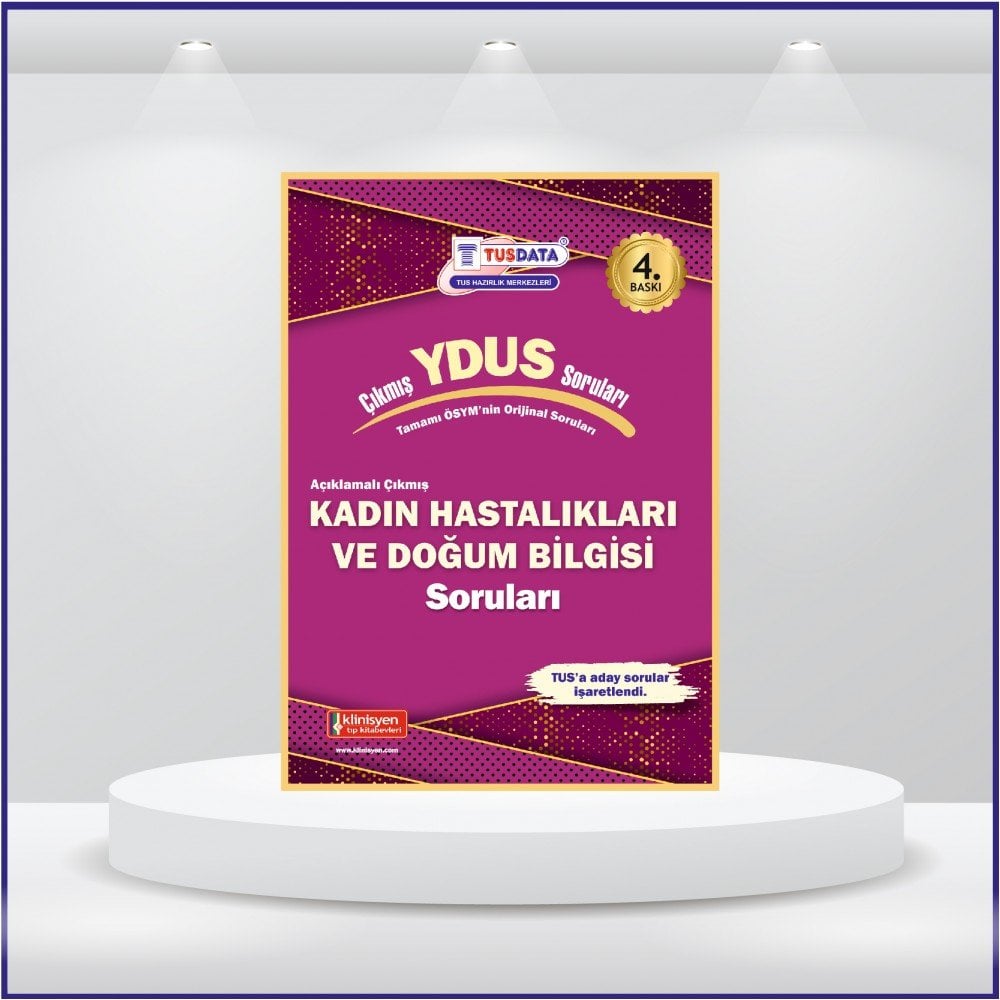 YDUS ÇIKMIŞ SORULARI ( 4.BASKI ) KADIN DOĞUM