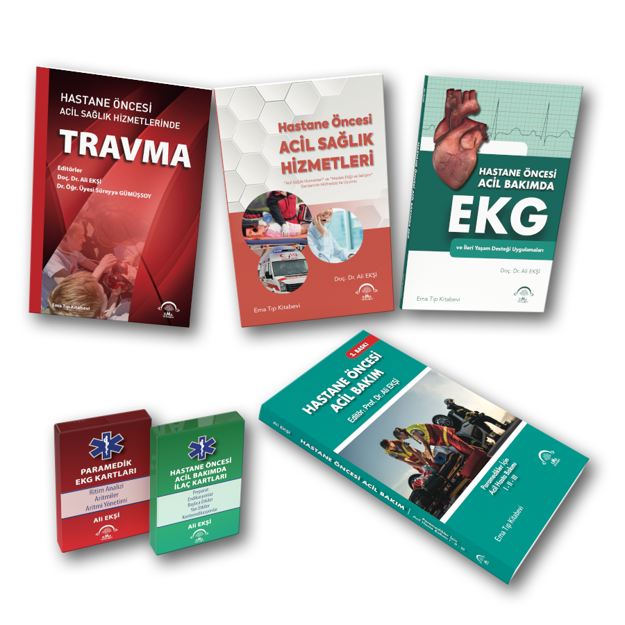 EMA Paramedik Eğitim Kitapları