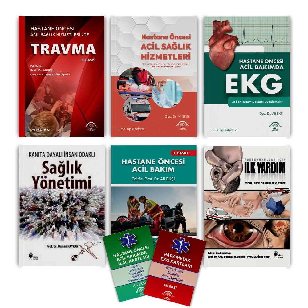 EMA Paramedik Eğitim Kitapları