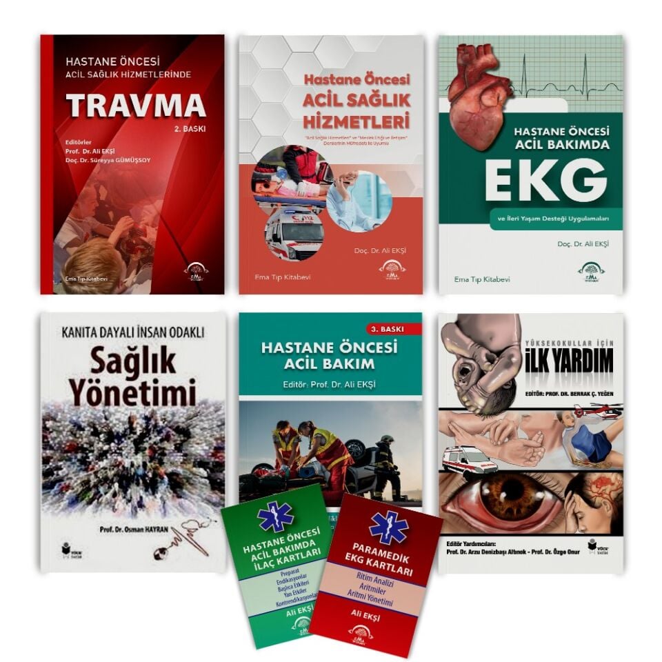 EMA Paramedik Eğitim Kitapları