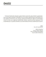 Girişimsel Kardiyolojiye Yön Veren Klinik Araştırmalar