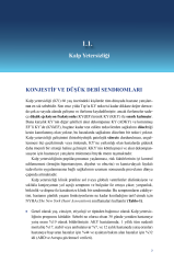 Kanıta Dayalı Kalp Yetersizliği - Konjestif ve Düşük Debi Sendromları