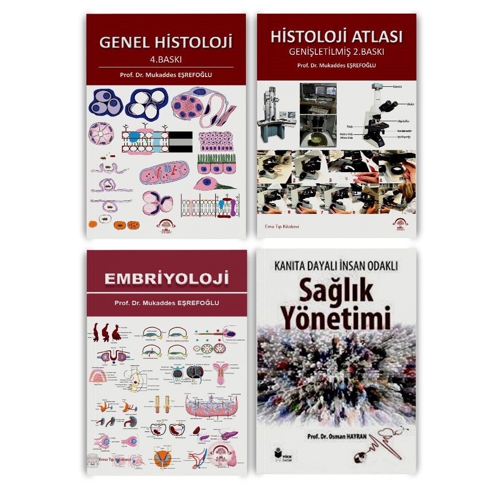 EMA Histoloji ve Embriyoloji Ders Kitapları 1.Sınıf