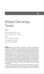 Çocuk ve Ergenler için Bilişsel Davranışçı Terapi