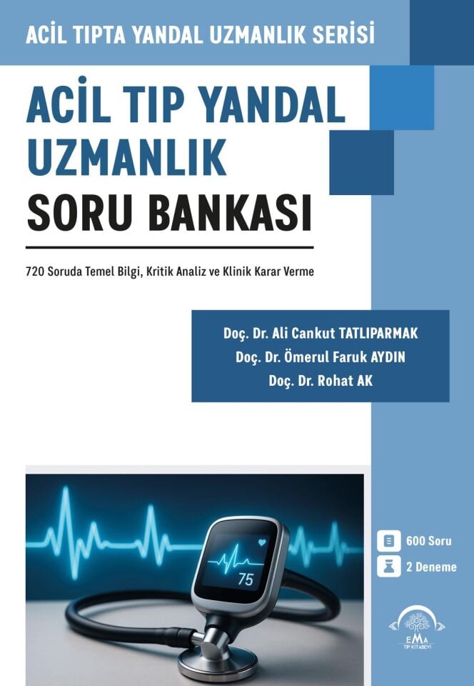 Acil Tıp Yandal Uzmanlık Soru Bankası - Ydus Acil Tıp - ÖNSİPARİŞ