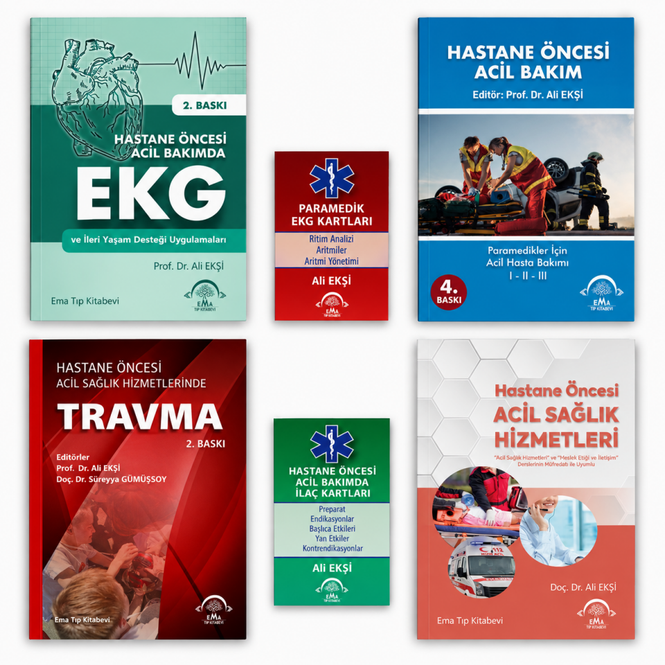 EMA Paramedik Eğitim Kitapları