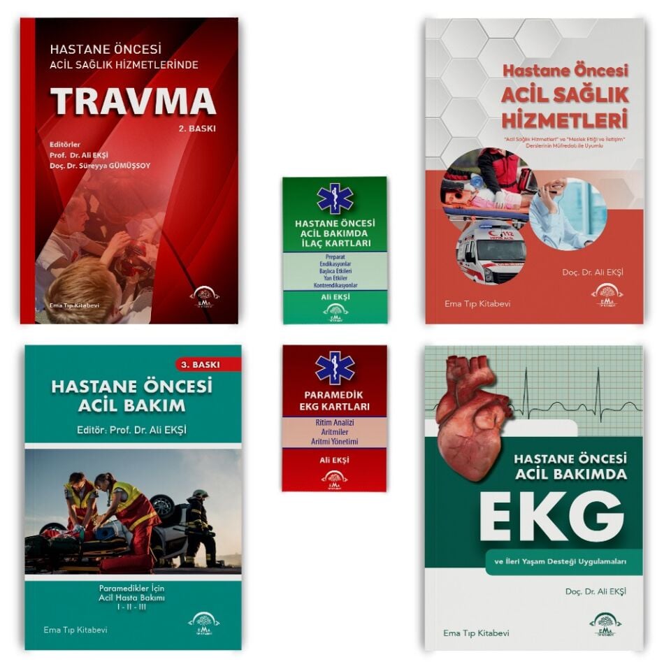 EMA Paramedik Eğitim Kitapları