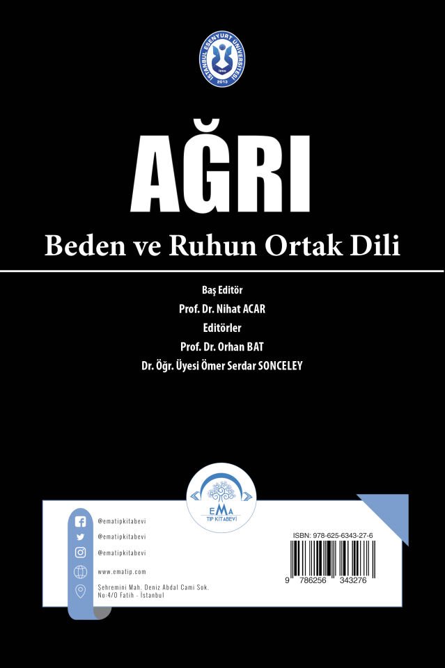 AĞRI -Beden ve Ruhun Ortak Dili