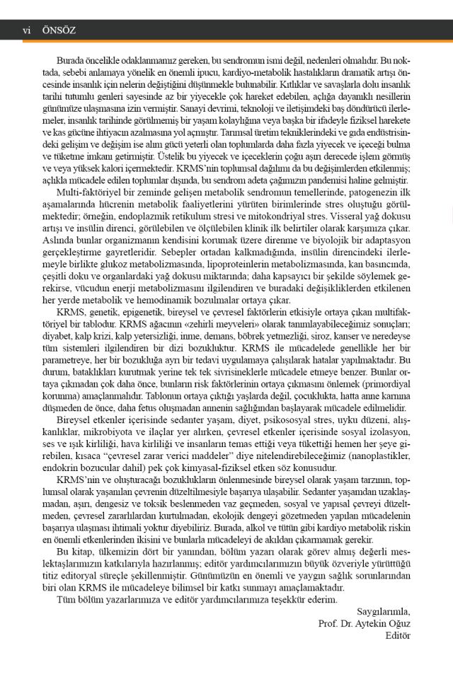 Kardiyovasküler Renal Metabolik Sendrom