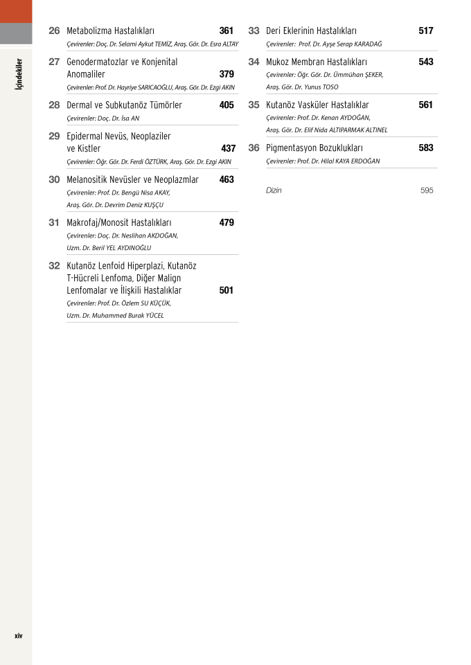 Andrews Dermatoloji Atlası ÖN SİPARİŞ