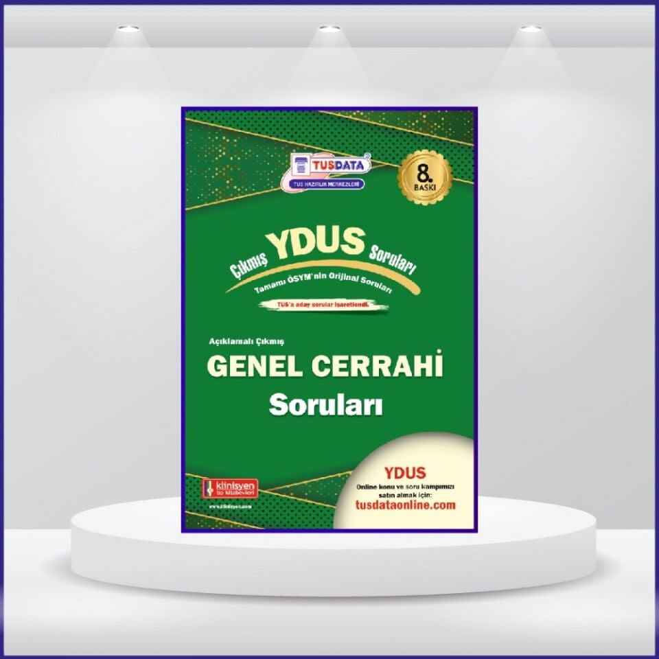 Ydus Çıkmış Soruları ( 8.Baskı ) Genel Cerrahi