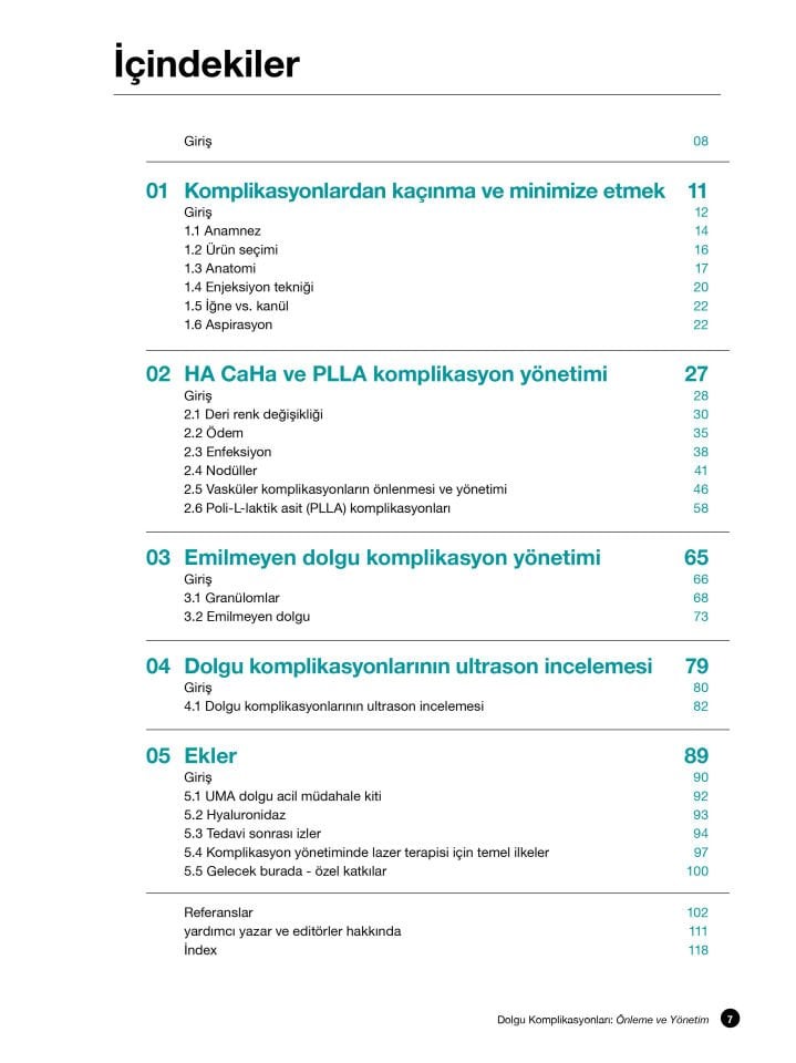 Dolgu Komplikasyonları: Önleme ve Yönetim Videolu Kitap