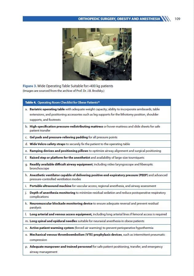 Obesity: Perioperative Management